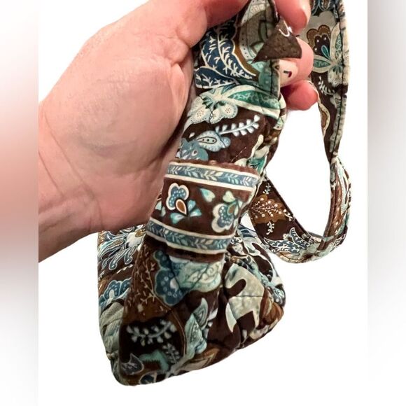 Vera Bradley Maggie Java Blue retired print handbag - Picture 6 of 10